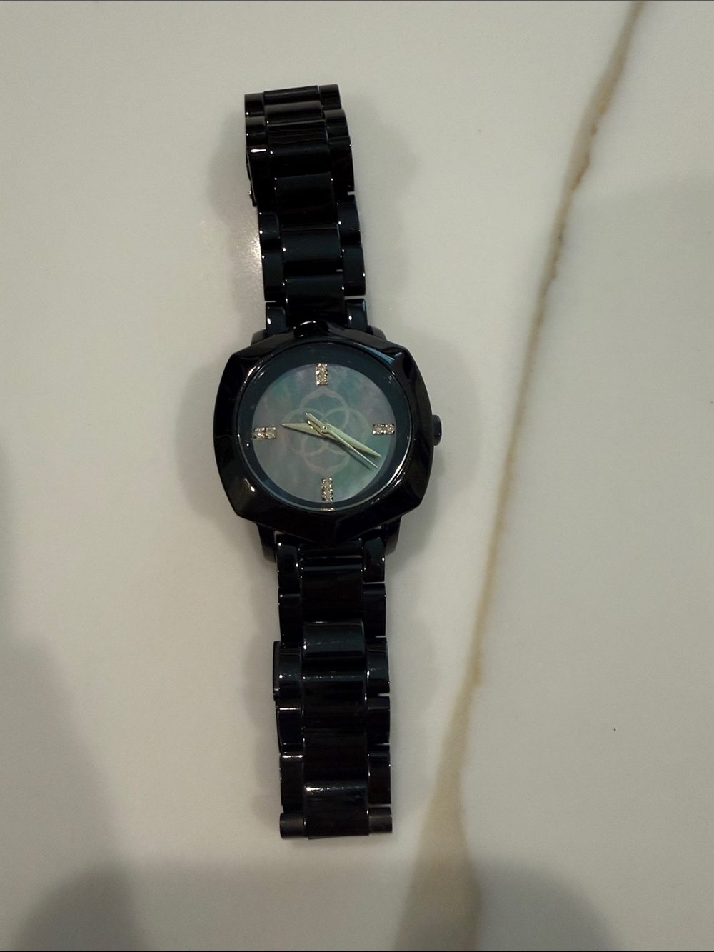 Kendra Scott Dira Black Stainless Steel 28mm watch
